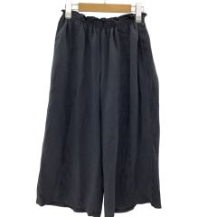 JURGEN LEHL ヨーガンレール レディース スカート SIZE M シルク100% グレー Bランク