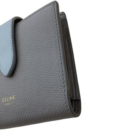 CELINE セリーヌ レディース ２つ折り財布 グレー