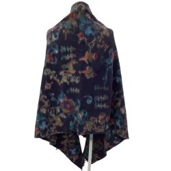 45rpm 45アールピーエム ストール  マフラー ネイビー Bランク