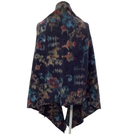 45rpm 45アールピーエム ストール  マフラー ネイビー