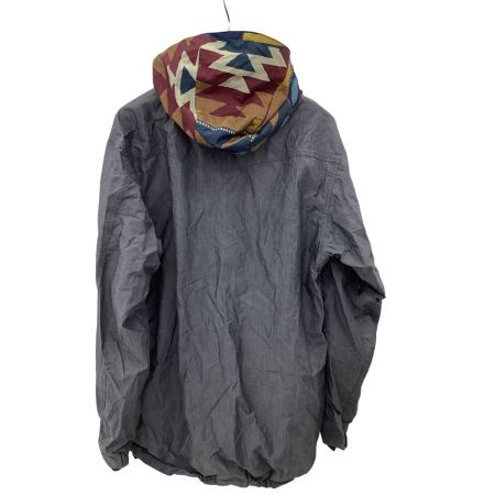 BLUE BLOOD ブルーブラッド メンズ スノーウェア 上下セット SIZE 上L 下M グレー×イエロー