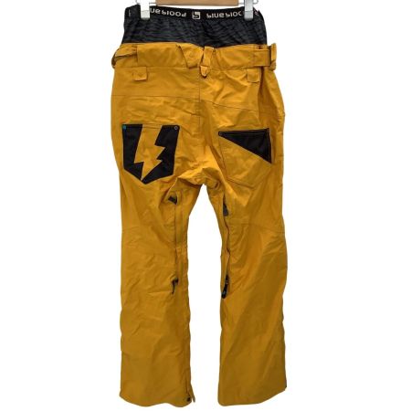 BLUE BLOOD ブルーブラッド メンズ スノーウェア 上下セット SIZE 上L 下M グレー×イエロー