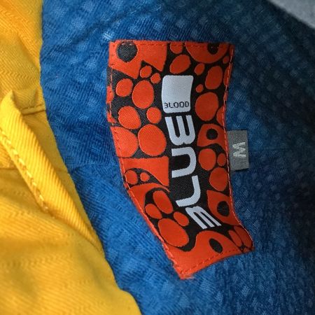 BLUE BLOOD ブルーブラッド メンズ スノーウェア 上下セット SIZE 上L 下M グレー×イエロー