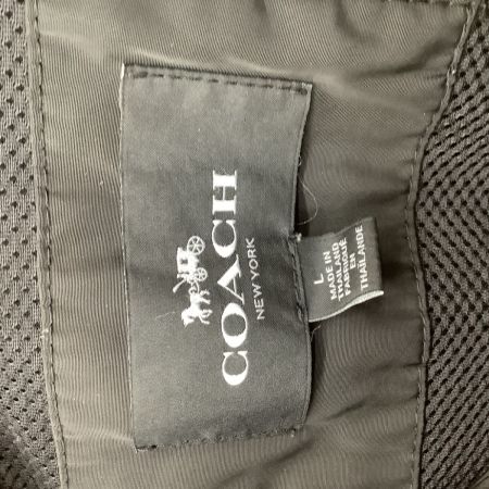 COACH コーチ メンズ ナイロンジャケット SIZE L ブラック