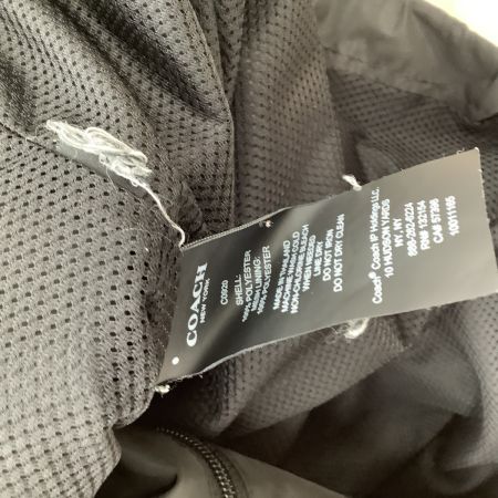COACH コーチ メンズ ナイロンジャケット SIZE L ブラック