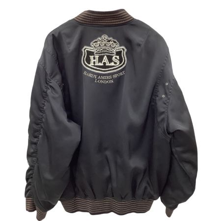 HARDY AMIES SPORT ハーディーエイミス メンズ ブルゾン SIZE L ブラック
