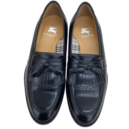 BURBERRY LONDON バーバリーロンドン メンズ ローファー SIZE 25.5cm ブラック