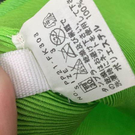 ISSEY MIYAKE イッセイミヤケ PLEATS PLEASE カットソー SIZE 3 PP21-FK303 黄緑