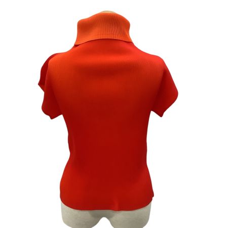 ISSEY MIYAKE イッセイミヤケ PLEATS PLEASE カットソー SIZE 3 PP23-FK705 レッド