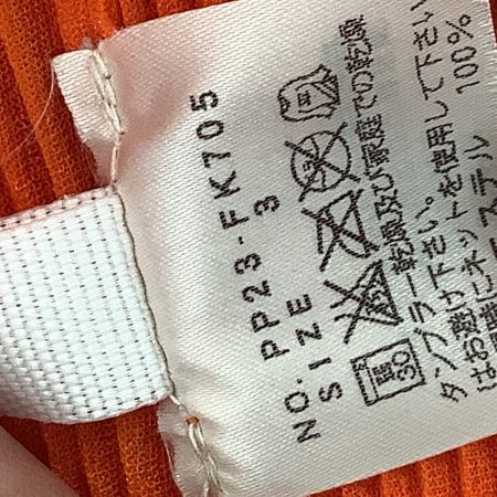 ISSEY MIYAKE イッセイミヤケ PLEATS PLEASE カットソー SIZE 3 PP23-FK705 レッド