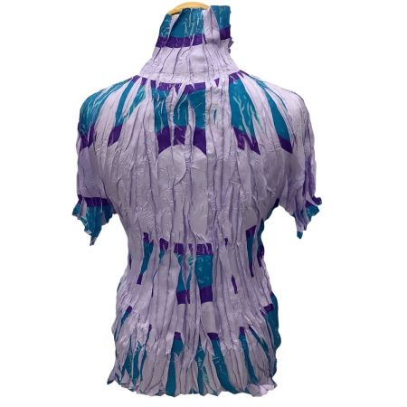 ISSEY MIYAKE イッセイミヤケ PLEATS PLEASE レディース カットソー SIZE 3 PP34-ZT903 パープル