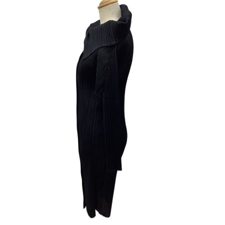 ISSEY MIYAKE イッセイミヤケ PLEATS PLEASE 変形 ジャケット ワンピース  SIZE 3 PP64-JA422 ブラック