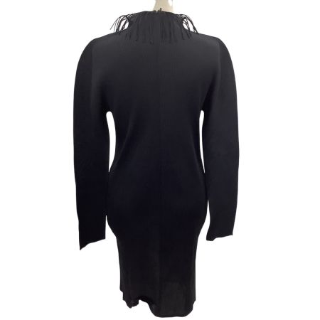 ISSEY MIYAKE イッセイミヤケ PLEATS PLEASE ジップアップ ワンピース  SIZE 3 PP21-FC005 ブラック