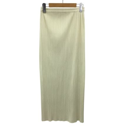 ISSEY MIYAKE イッセイミヤケ PLEATS PLEASE スカート SIZE 4 PP04-JG613 アイボリー