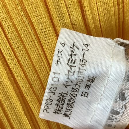 ISSEY MIYAKE イッセイミヤケ PLEATS PLEASE スカート SIZE 4 PP63-JG101 イエロー