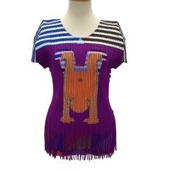 ISSEY MIYAKE イッセイミヤケ PLEATS PLEASE 変形 逆立ち カットソー SIZE 3 PP71-JK572 Bランク