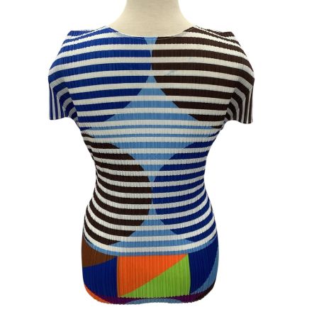 ISSEY MIYAKE イッセイミヤケ PLEATS PLEASE 変形 逆立ち カットソー SIZE 3 PP71-JK572