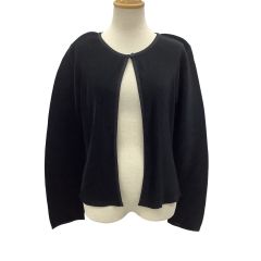 ISSEY MIYAKE イッセイミヤケ PLEATS PLEASE カーディガン SIZE 3 PP23-FO372 ブラック Bランク