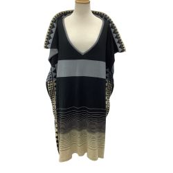 ISSEY MIYAKE イッセイミヤケ PLEATS PLEASE チュニック SIZE 3 PP04-KT766 ブラック Bランク