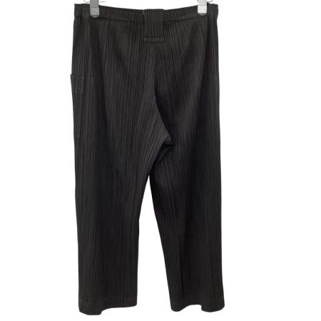 ISSEY MIYAKE イッセイミヤケ PLEATS PLEASE 七分丈パンツ SIZE 3 PP91-JF403 チャコールグレー