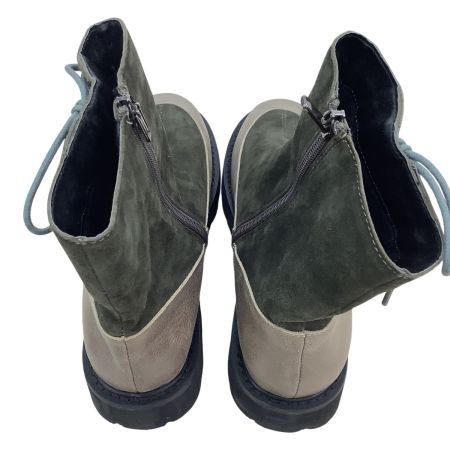 jiu 慈雨 レディース ブーツ SIZE 24.5cm オリーブ