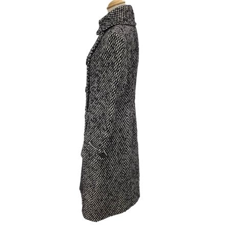 MAX MARA マックスマーラー レディース コート SIZE 42 ホワイト×ブラック