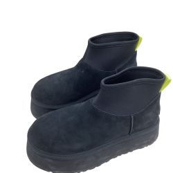 UGG アグ レディース ムートンブーツ SIZE 25cm 1168170 ブラック Bランク