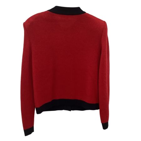 Yves Saint Laurent イブサンローラン レディース Vintage セットアップ スーツ ジャケット スカート SIZE M レッド