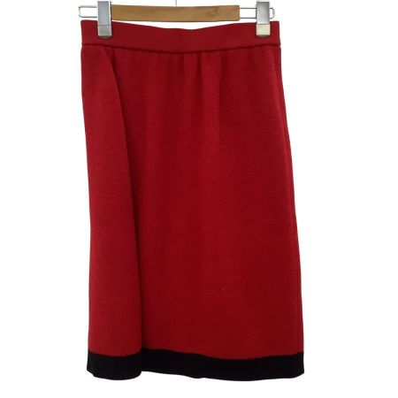 Yves Saint Laurent イブサンローラン レディース Vintage セットアップ スーツ ジャケット スカート SIZE M レッド