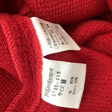 Yves Saint Laurent イブサンローラン レディース Vintage セットアップ スーツ ジャケット スカート SIZE M レッド