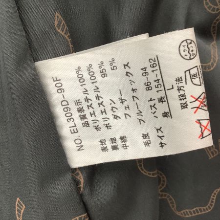 balmain バルマン レディース ダウンコート SIZE L ダウン95% ブラック