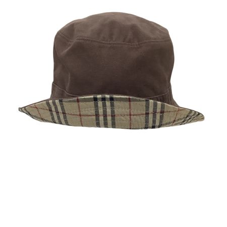 BURBERRY バーバリー リバーシブル ハット 帽子 ノバチェック ベージュ