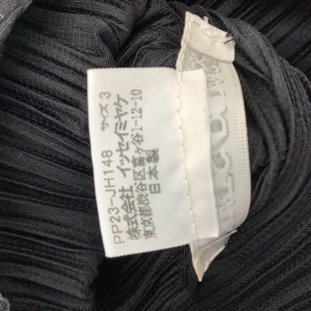 ISSEY MIYAKE イッセイミヤケ PLEATS PLEASE 変形 ワンピース SIZE 3 PP23-JH148 ブラック