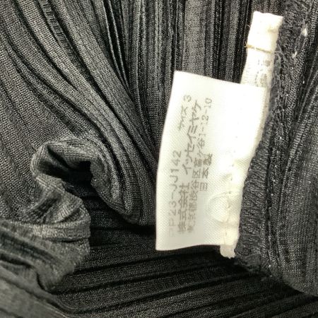 ISSEY MIYAKE イッセイミヤケ PLEATS PLEASE シャツ SIZE 3 PP23-JJ142 ブラック