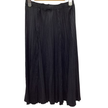 ISSEY MIYAKE イッセイミヤケ PLEATS PLEASE 変形 スカート SIZE 2 PP23-JG163 ブラック
