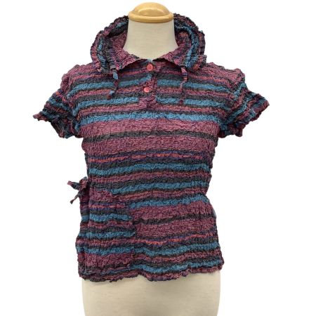 ISSEY MIYAKE イッセイミヤケ 変形 カットソー MI84FM309 ピンク