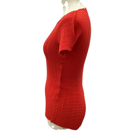 ISSEY MIYAKE イッセイミヤケ カットソー SIZE M IM92-FT123 レッド