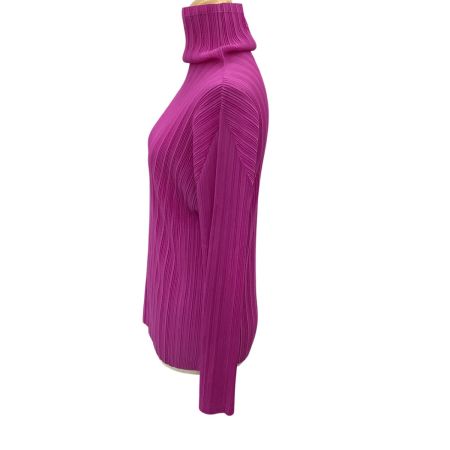 ISSEY MIYAKE イッセイミヤケ PLEATS PLEASE カットソー SIZE 3 PP43-FK322 ショッキングピンク