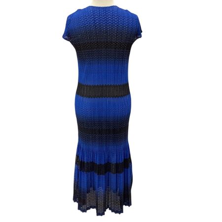 ISSEY MIYAKE イッセイミヤケ PLEATS PLEASE 変形 ワンピース SIZE 2 PP73-JH507 ブルー