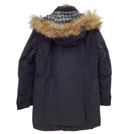 BURBERRY BLACK LABEL バーバリーブラックレーベル メンズ ダウンジャケット SIZE L D1F31-432-09 ブラック