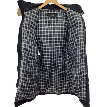 BURBERRY BLACK LABEL バーバリーブラックレーベル メンズ ダウンジャケット SIZE L D1F31-432-09 ブラック