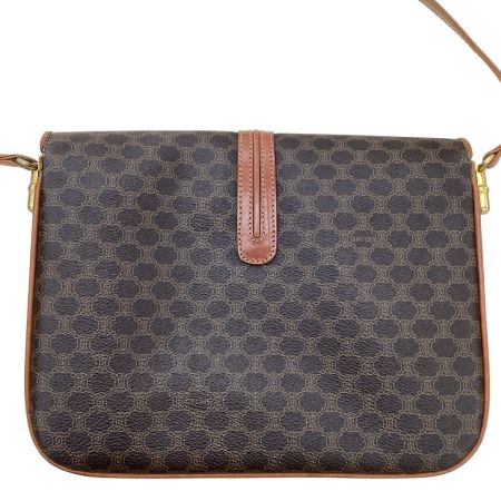 CELINE セリーヌ レディース ショルダーバッグ マカダム柄 ブラウン