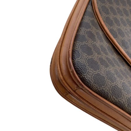 CELINE セリーヌ レディース ショルダーバッグ マカダム柄 ブラウン