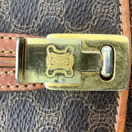 CELINE セリーヌ レディース ショルダーバッグ マカダム柄 ブラウン