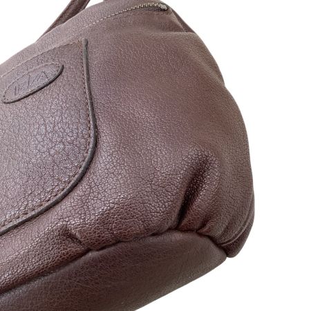 IBIZA イビサ レディース ショルダーバッグ レザー フクロウ ブラウン