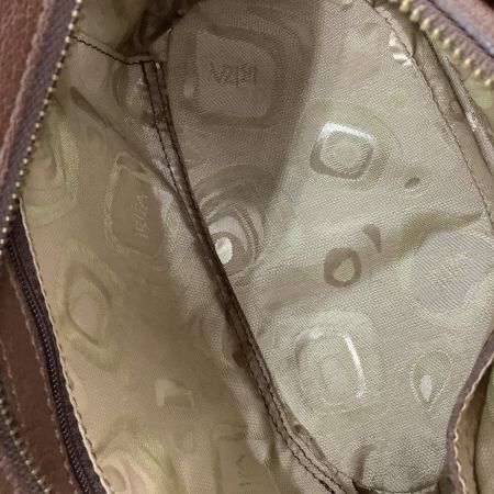 IBIZA イビサ レディース ショルダーバッグ レザー フクロウ ブラウン