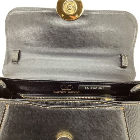 VALENTINO GARAVANI ヴァレンティノ ガラヴァーニ Vintage ハンドバッグ ブラック