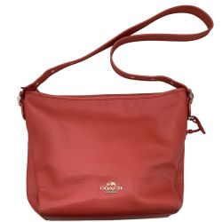 COACH コーチ レディース ショルダーバッグ C1521-35775 オレンジ Bランク