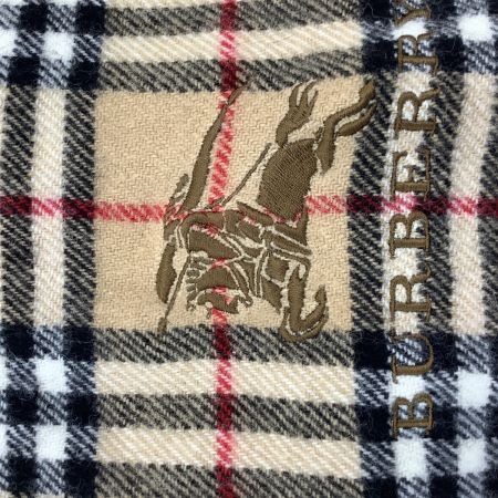 BURBERRY LONDON バーバリーロンドン ひざ掛け ウール100％ ベージュ