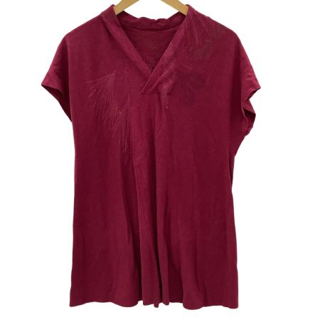 JURGEN LEHL ヨーガンレール レディース カットソー SIZE M レッド